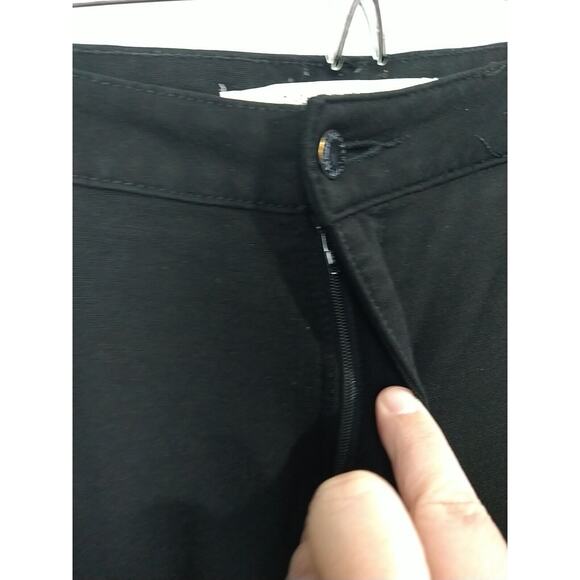 Jones New York Jeans Woman 16 Great Jones Jeggings Black Zip Button Casual - Picture 5 of 11